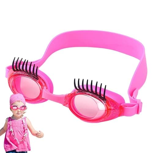 Women's Swimming Goggles, Eyelash-enhanced Women's Goggles, Non-slip Leakproof Goggles For Women, Anti-fog Leak Proof Uv Resist Swimming Goggles For Children, With Ear Plug Nose Clip Portable Case thumbnail 8