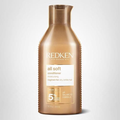 Redken All Soft Conditioner - Moisturizes & Hydrates Dry, Brittle Hair, Softens, Smooths & Adds Hair Shine, Conditioner & Detangler thumbnail 10