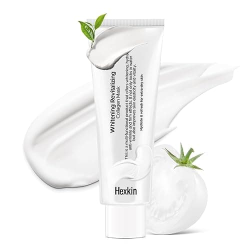 Hexkin Korean Skin Care,Collagen Wrapping Peel Off Facial Mask Pack - Elasticity & Hydration Care, Reduces Sagging & Dullness - Hydrolyzed Collagen For Glowing Skin 2.82oz. - Image 1