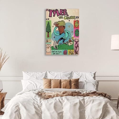 InfinitMLabs Tyler The Poster Comic Music Poster for Room Aesthetic Canvas Wall Art Bedroom Decor8x12in Unframed, style-14 thumbnail 4