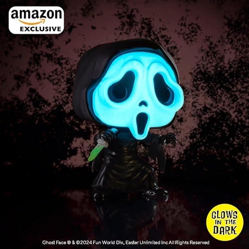 Funko POP! Movies: Ghostface - Ghostface - Glow in the Dark - Collectable Vinyl Figure - Gift Idea - Official Merchandise - for Kids & Adults - Horror Fans thumbnail 2