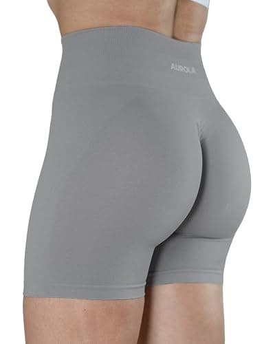 AUROLA Intensify Workout Shorts for Women Seamless Scrunch Short Gym Yoga Running Sport Active Exercise Fitness Shorts thumbnail 3