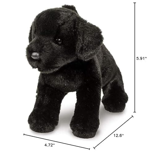 Douglas Brewster Black Lab Dog Plush Stuffed Animal thumbnail 2