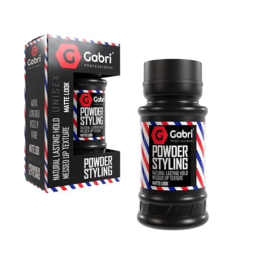 Gabri Hair Styling Powder Wax 21g | Volumizing Thickening Dust Powder | Flexible Hold | Matt Look | Maximum Control | Texturising Powder for Men & Woman | (Matte Look, 21 g (Pack of 1)) - Image 1