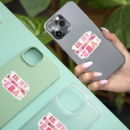 (3pcs) in My Sonographer Era Sticker, Sonographer Sticker, Sonography Stickers Die-Cut Waterproof Vinyl Stickers 3" for Laptop Water Bottle Window Phone Helmet thumbnail 5