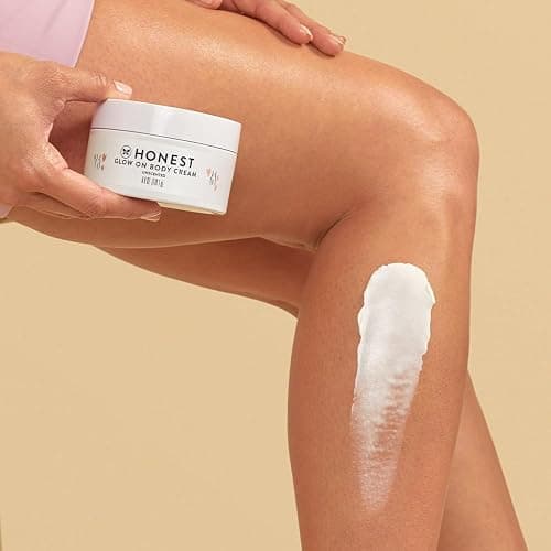 The Honest Company Mama Glow On Body Cream Hydrates Firms and Tightens Skin Shea Butter Avocado Oil Vitamin E 6 oz thumbnail 4