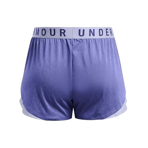 Under Armour Women's Play Up Twist Shorts 3.0 - XX-Small - (561) Starlight / Celeste / Celeste thumbnail 6