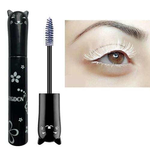 LGSZGDCN White Lashes volume mascara Extensions Makeup Lash Waterproof Fast Dry Eyelashes Curling Lengthening Primer Party Stage Use thumbnail 8