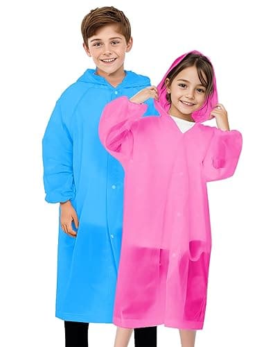 BFONS Kids Rain Ponchos