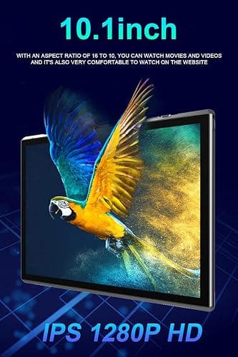 10 inch Tablet Android 15 Tablet PC, 10.1" Android Tablets DDR4 8GB RAM(5GB Expand) 32GB ROM 2MP+8MP Dual Camera 5G WiFi-6 BT Support 1TB Expand 10 in IPS 6000mAh Battery Powerful Performance Tablets thumbnail 2
