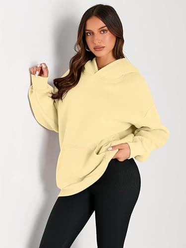 Trendy Queen Womens Oversized Hoodies Pullover Sweatshirts Casual Fall Clothes thumbnail 2
