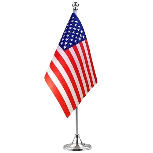 American USA US Table Flag,Office Desk Flag,International World Country Flags Banners,Festival Events Celebration,Office Desk Home Decoration - Image 1