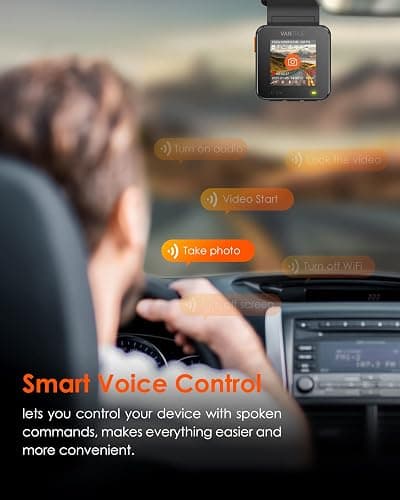 【Bundle: Vantrue E1 Lite 1080P WiFi Mini Dash Cam + CPL + Type C USB Hardwire Kit】 Vantrue E1 Lite 1080P WiFi Mini Dash Cam with GPS and Speed, Free App, Voice Control Detachable Dash Camera thumbnail 6