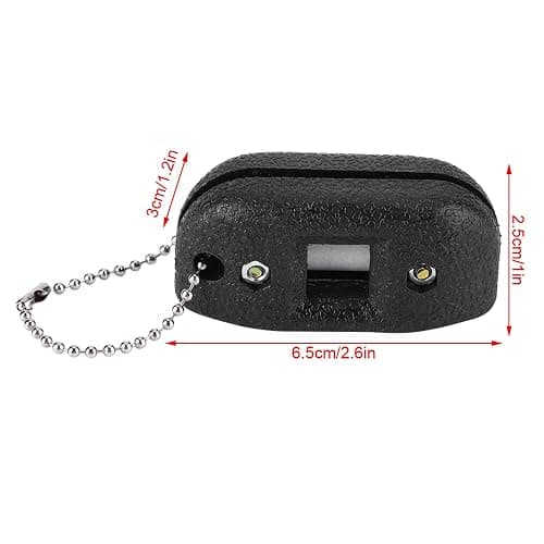Chazcool Skate Blade Sharpener Grindstone,Ice Skate Sharpener,Figure Hand Held Skate Sharpener Tool with Portable Bag,Ice Skate Stone thumbnail 2