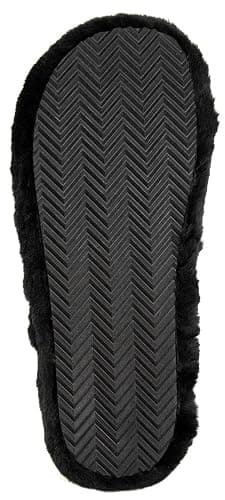 Juicy Couture Women's Faux Fur Platform Slippers – Fluffy Cozy Indoor Outdoor Slip-On House Shoes thumbnail 6