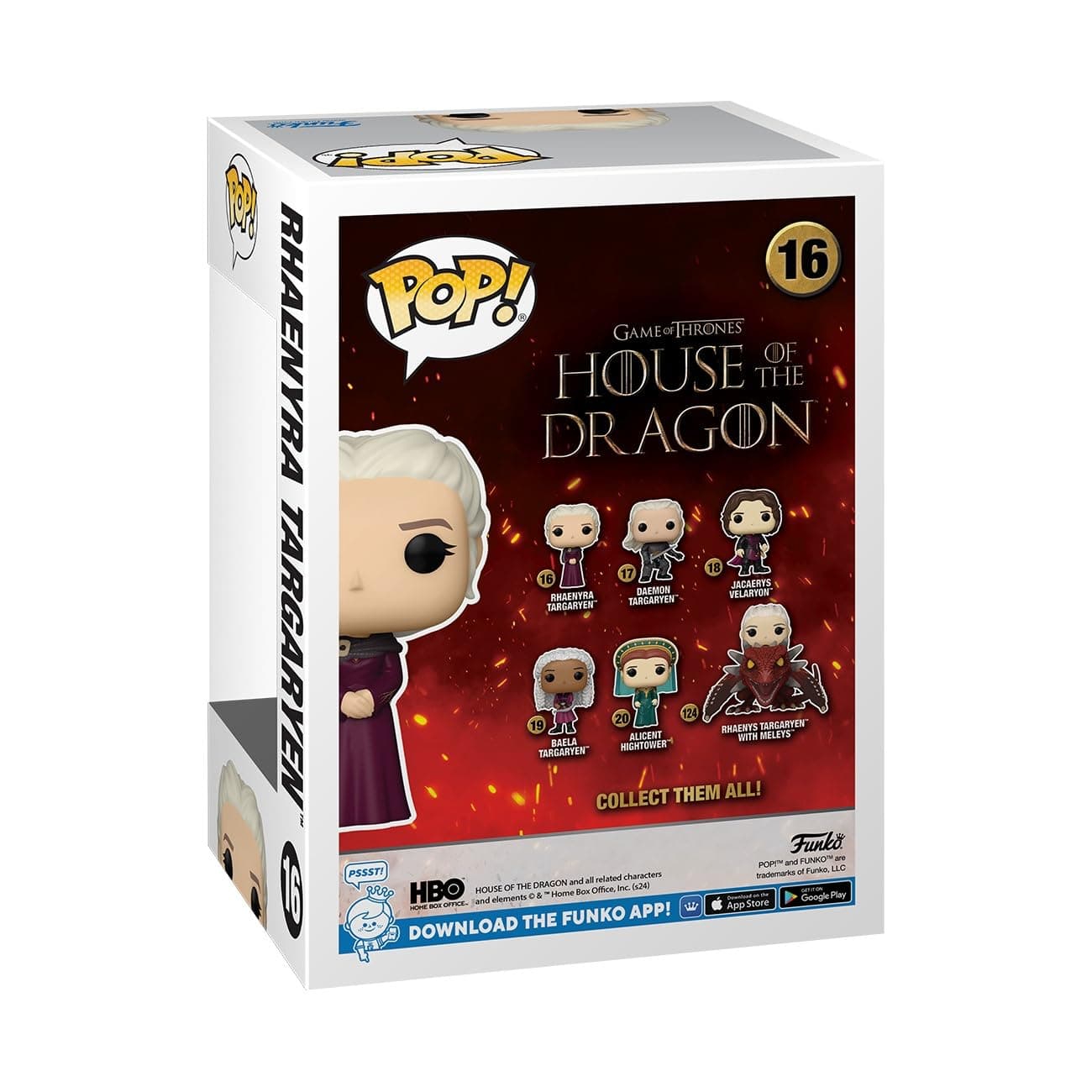Funko Pop! TV: HOTD - Rhaenyra Targaryen - House of The Dragon- Figura de Vinilo Coleccionable - Idea de Regalo - Mercancia Oficial - Juguetes para Niños y Adultos - TV Fans thumbnail 3