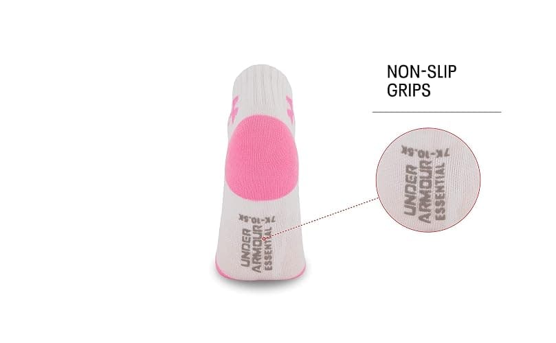 Under Armour girls Multi Pack Quarter Sock thumbnail 3