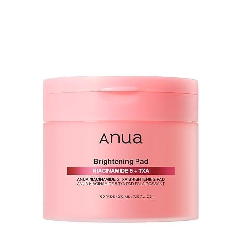 Anua Niacinamide 5 TXA Toner Pads – Hydrating Facial Pad for Daily Care, Under-eye with Tranexamic acid, Korean Skin Care (210ml, 60 Pads) - Image 1