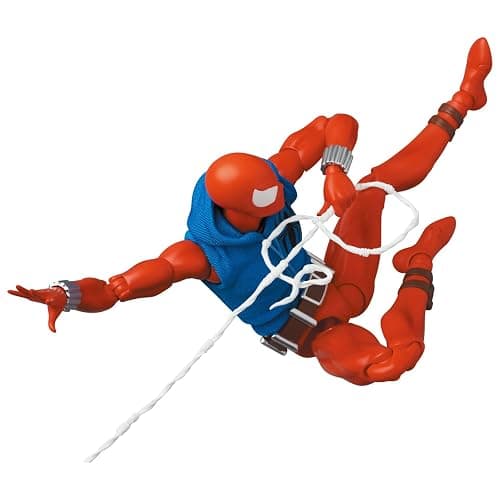 MAFEX No.186 MAFEX SCARLET SPIDER (COMIC Ver.) Total Height Approx. 6.1 inches (155 mm), Non-scale, Pre-painted Action Figure thumbnail 5