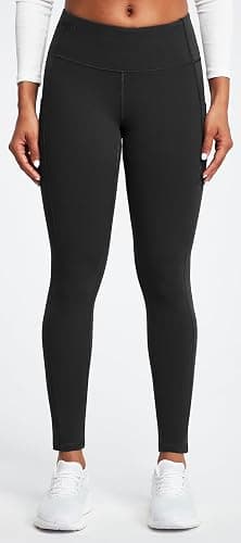 Heathyoga Fleece Lined Leggings with Pockets for Women Thermal Leggings Warm Leggings Women Winter High Waisted Yoga Pants thumbnail 7