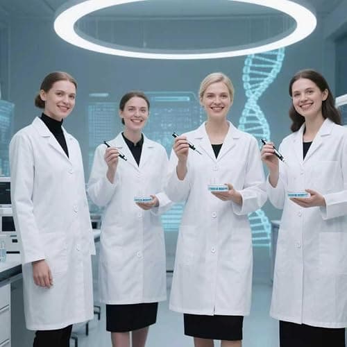 ODESABO Lab Coat Woman,Doctor Costume for Adult,Halloween Science Costume | White Lab Coat for Women,Long Sleeve,Back to School Supplies,Easy Halloween Costume for Adults,Science Events,Career Day thumbnail 6