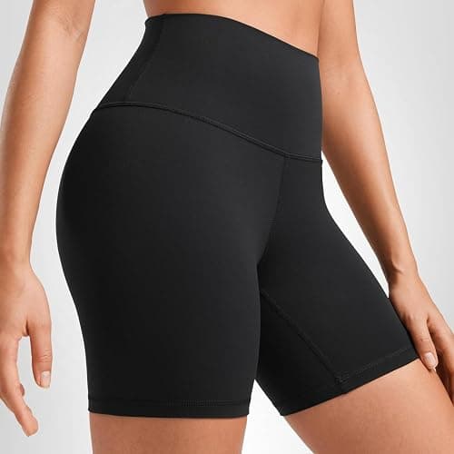 CRZ YOGA Butterluxe Biker Shorts 6" | Extremely Soft, Gentle Compression, Yoga, High Waisted, for Women thumbnail 6