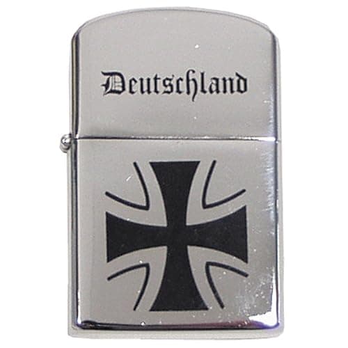 MFH Sturmfeuerzeug Feuerzeug Taschenfeuerzeug Benzinfeuerzeug Metallfeuerzeug - Image 1