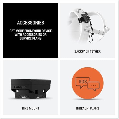 Garmin inReach Mini 3 Plus Satellite Communicator Color Touchscreen Bundle | For Off-Grid Messaging, SOS & Location Sharing | Interactive SOS | LiveTrack | 350-Hour Battery + More thumbnail 7