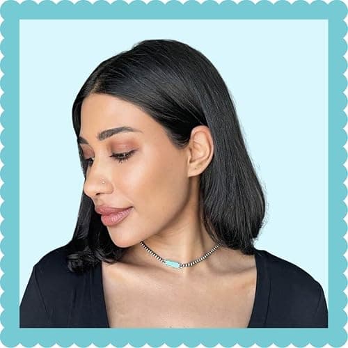 PammyJ Western Style Choker Necklace,13" + 3" ext thumbnail 3