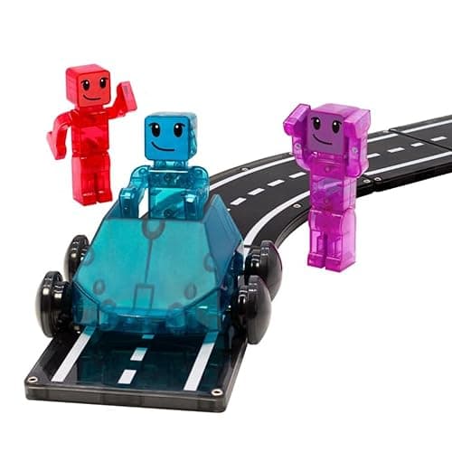 MAGNA-TILES Dashers 6-Piece Magnetic Construction Set, The Original Magnetic Building Brand, Small thumbnail 7