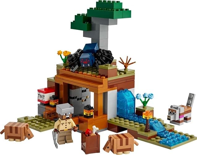 LEGO Minecraft The Armadillo Mine Expedition Toy Figures and Playset - Building Minecraft Toy for Kids, Boys and Girls, Ages 8+ - with Gaming Figures for Pretend Play - Gift Idea for Birthdays - 21269 thumbnail 4