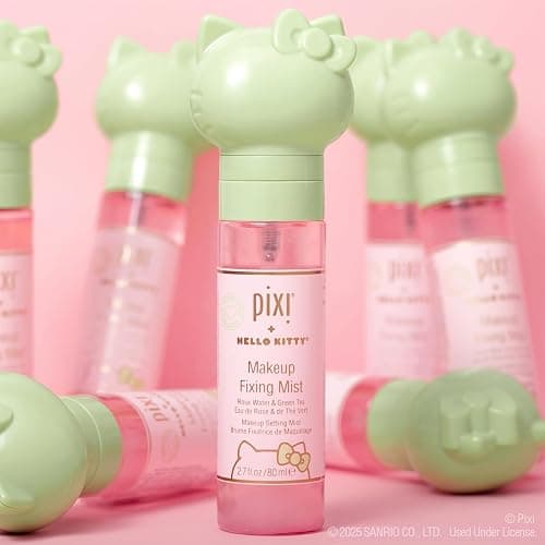 Pixi + Hello Kitty Makeup Fixing Mist |Lightweight Setting Spray | 80 ml / 2.7 fl oz - Hello Kitty thumbnail 2