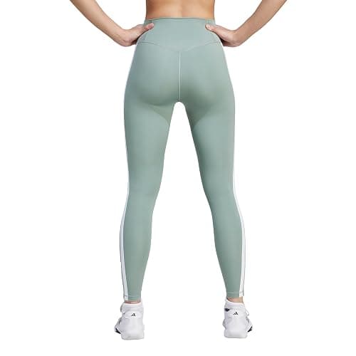 adidas Women's Optime Essentials 3-Stripes Training Leggings thumbnail 2