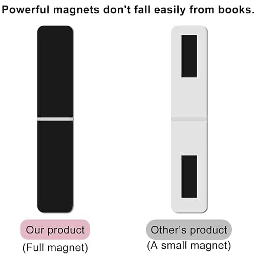 15 Pieces Bookmark, Magnetic Bookmarks for Women, Men, Book Lovers, Page Markers for Students Teachers Reading (Misty, Ocean, Emerald) thumbnail 4