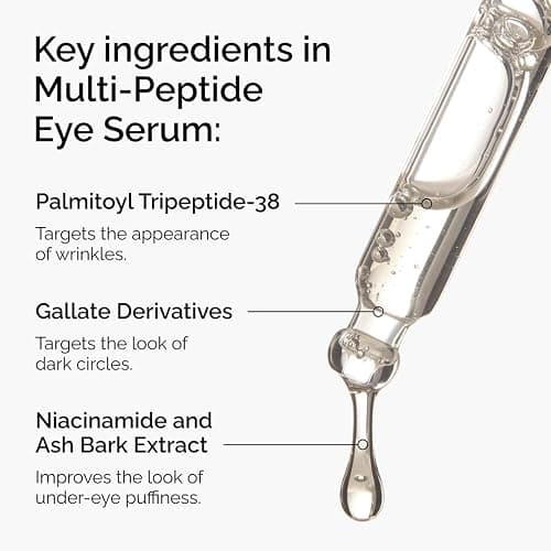 The Ordinary Multi-Peptide Eye Serum, Anti-Aging Peptide Serum for Crow’s Feet, Dark Circles & Puffiness, 15ml thumbnail 2