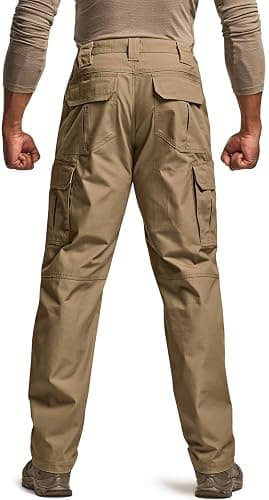 CQR Men's Tactical Pants, Water Resistant Ripstop Cargo Pants, Lightweight EDC Work Hiking Pants, Outdoor Apparel thumbnail 2