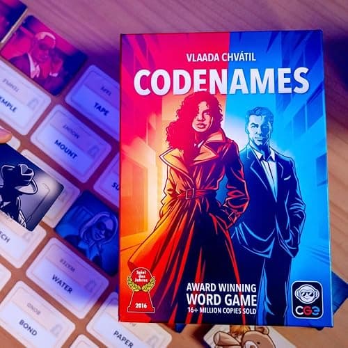 CGE Codenames Board Game (2nd Edition) The Top Secret Word Association Party Game for Friends & Family Game Nights, 4+ Players thumbnail 6