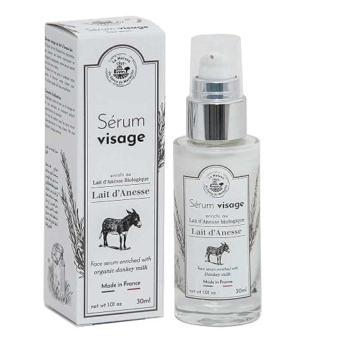 Maison du Savon - Face Serum with Organic Donkey Milk and Shea Butter - Enriched with Essential Oils - 1.01 Fl Oz - Image 1