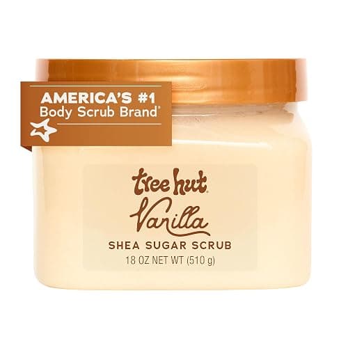 Tree Hut Body Scrub, Vanilla, 18 Oz | Exfoliating & Hydrating Sugar Scrub with Shea Butter & Essential Oils, Smooth Skin, Body Exfoliator For All Skin Types thumbnail 11