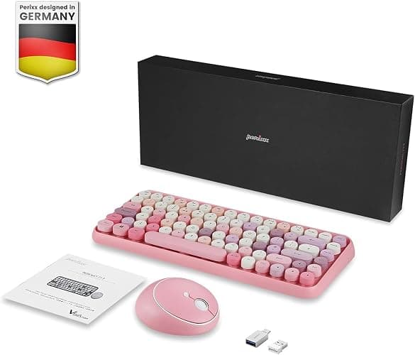 Perixx PERIMICE-621W Ersatz-Nano-USB-Empfänger - Kompatibel mit Allen Farben von PERIMICE-621 - Weiß thumbnail 8