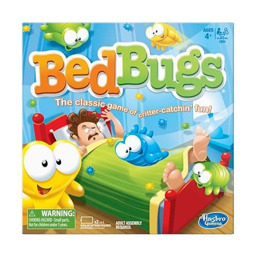 Bed Bugs Board Game | The Classic Game of Critter-Catchin’ Fun | Kids and Preschool Games | Ages 4 and Up | 2 to 3 Players | Family Games | Kids Gifts (Amazon Exclusive) thumbnail 4