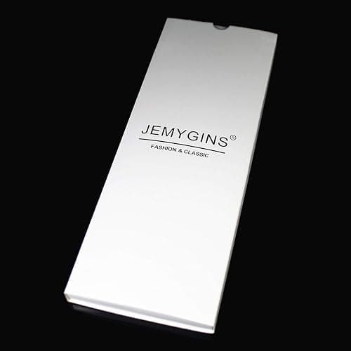 JEMYGINS Solid Color Tie Mens Necktie for Business and Wedding thumbnail 6