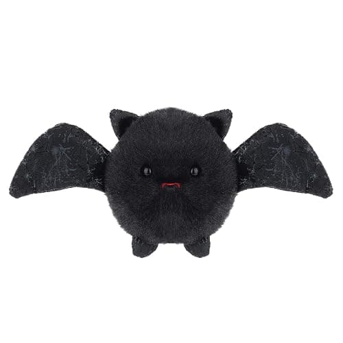 Apricot Lamb Toys Plush Halloween Black Bat Stuffed Animal Soft Cuddly Perfect for Child 4 Inches - Image 1