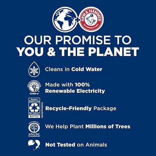 ARM & HAMMER Liquid Laundry Detergent, Clean Burst Fresh, 170 fl oz, 170 Loads thumbnail 10