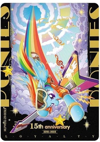 KAYOU My Little Pony Friendship Eternal Trading Cards – Moon Edition Series 2 – 24 Packs, 192 Cards – Anniversary Celebration Edition – English Booster Box thumbnail 6