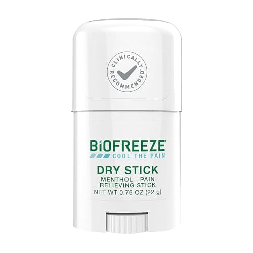 Biofreeze Dry Stick, Mess-Free Relief for Neck, Shoulder, Knee, Hip, Hand & Joint, Cooling Menthol Pain Relief Stick, Up to 100 Uses thumbnail 13