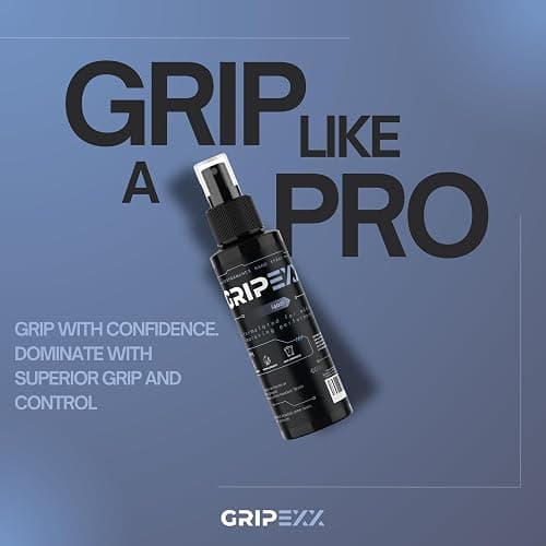 GRIPEXX Sports Hand Grip Spray (4oz)- Boost Performance, Enhance Control and Maximize Grip - for Athletes: Tennis, Football, Pole Dancing, Basketball, Baseball, Golf, etc- Natural Rosin-Based Formula thumbnail 6