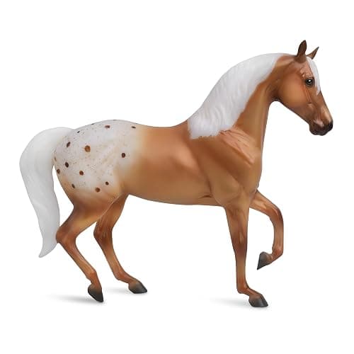 Breyer Horses Freedom Series Effortless Grace | Horse and Foal Set | Horse Toy | 9.75" x 7" | 1:12 Scale | Model #62224, Palomino thumbnail 4