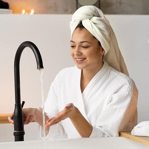 ECO Towels 6-Pack Bath Towels - Extra-Absorbent - 100% Cotton - 27in x 54in - Towels for Bathroom - Extra Large Shower Towels thumbnail 5