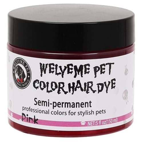 WELYEME Semi-Permanent Dog Hair Dye, Food-Grade Pigment Dog Dye, Pet Hair Dye Used by Grooming Salons, Cats and All Pets Can be Bathed - Image 1